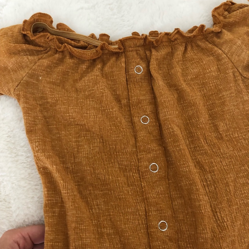 LF Orange Bodycon Dress